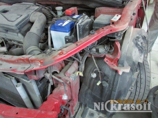 Ремонт и покраска борта Судзуки SX4 Ремонт и покраска борта Судзуки SX4