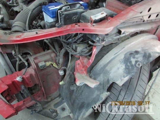 Ремонт и покраска борта Судзуки SX4 Ремонт и покраска борта Судзуки SX4
