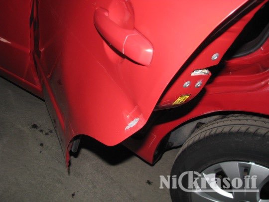 Ремонт и покраска борта Судзуки SX4 Ремонт и покраска борта Судзуки SX4
