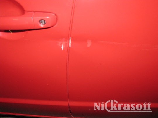 Ремонт и покраска борта Судзуки SX4 Ремонт и покраска борта Судзуки SX4