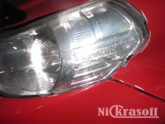 Ремонт и покраска борта Судзуки SX4 Ремонт и покраска борта Судзуки SX4