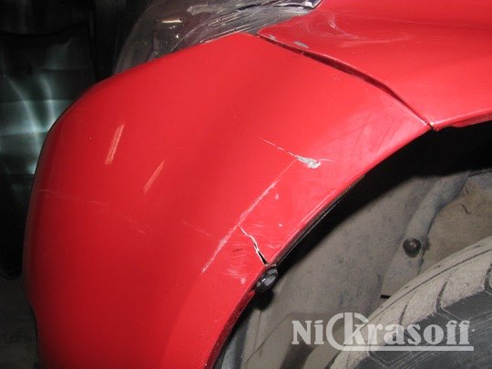 Ремонт и покраска борта Судзуки SX4 Ремонт и покраска борта Судзуки SX4