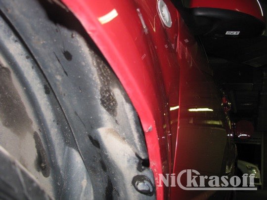 Ремонт и покраска борта Судзуки SX4 Ремонт и покраска борта Судзуки SX4