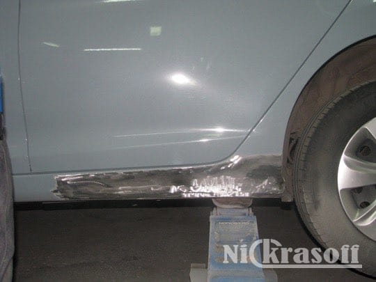 ремонт порогов автомобиля процесс ремонт порогов автомобиля процесс